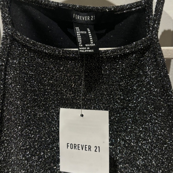 Forever 21 sparkly top size medium - Picture 3 of 6